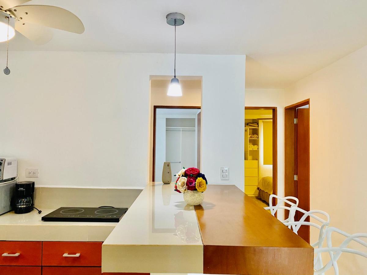 Apartamento Calido Y Moderno En La Entrada De La Zona Hotelera Канкун Екстер'єр фото